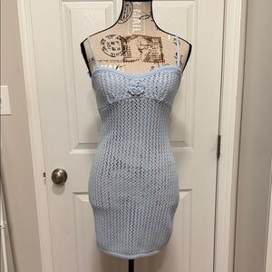 Soft knit bathing suit cover up small NWT